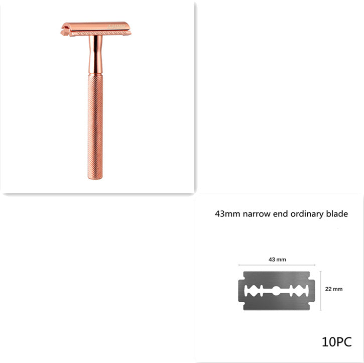 Manual vintage razor men's razor metal gift